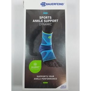 Bauerfeind Sports Ankle Support Dynamic - Ankle Compression Sleeve Black M